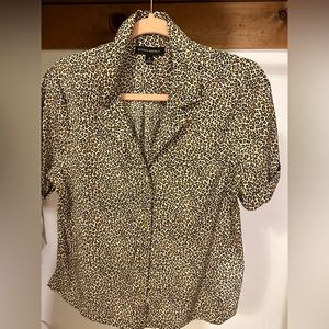 Cute Banana Republic cheetah print sleep shirt